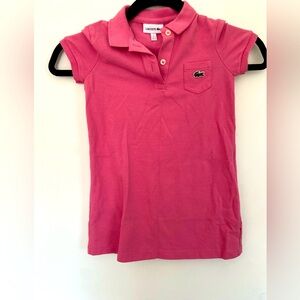 Lacoste Pink girls dress
